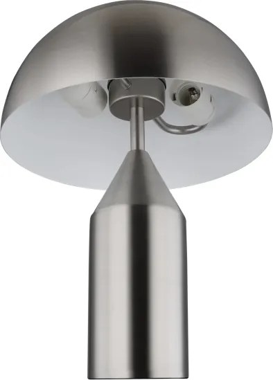 Globo 21030N - Lampă de masă ATOMA 2xE27/40W/230V crom mat
