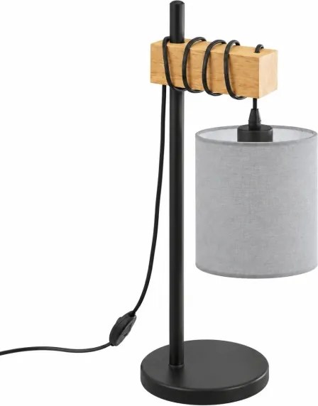 BRILAGI - Lampă de masă NUBILA 1xE27/40W/230V maro/negru/gri deschis
