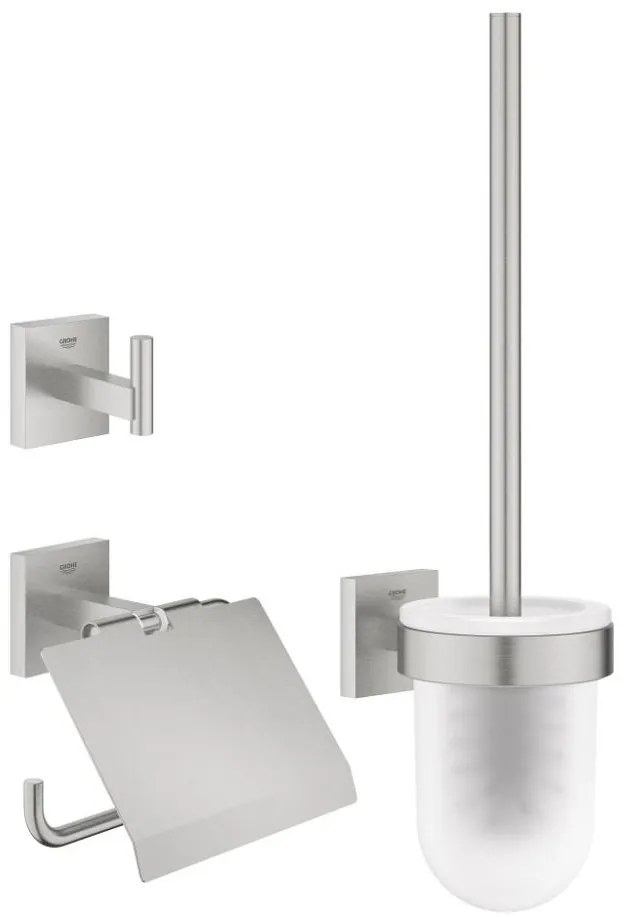 GROHE 41123DC0 - Set accesorii START CUBE, inox