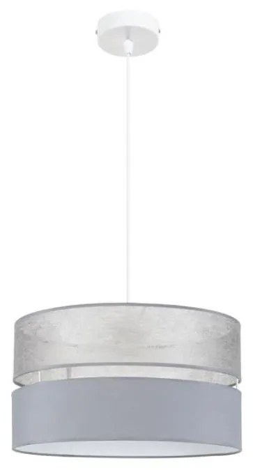 Lustră pe cablu LIMA 1xE27/60W/230V gri