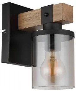 Aplica vintage 1 bec E27 Lila 15555W Globo