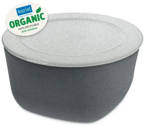 Caserola cu capac, 100% Reciclabil, Connect XL Organic Gri inchis, 4 L
