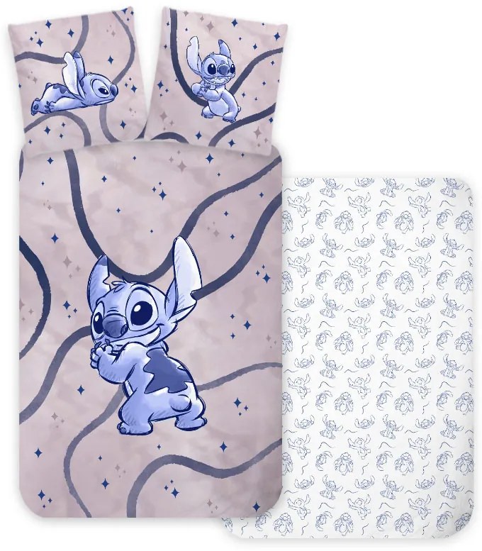 Disney Lilo și Stitch lenjerie de pat 140×200cm, 70×90 cm