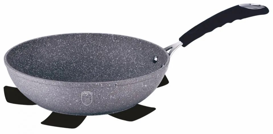 Wok 28 cm Gray Stone Touch Line Berlinger Haus BH 1159N