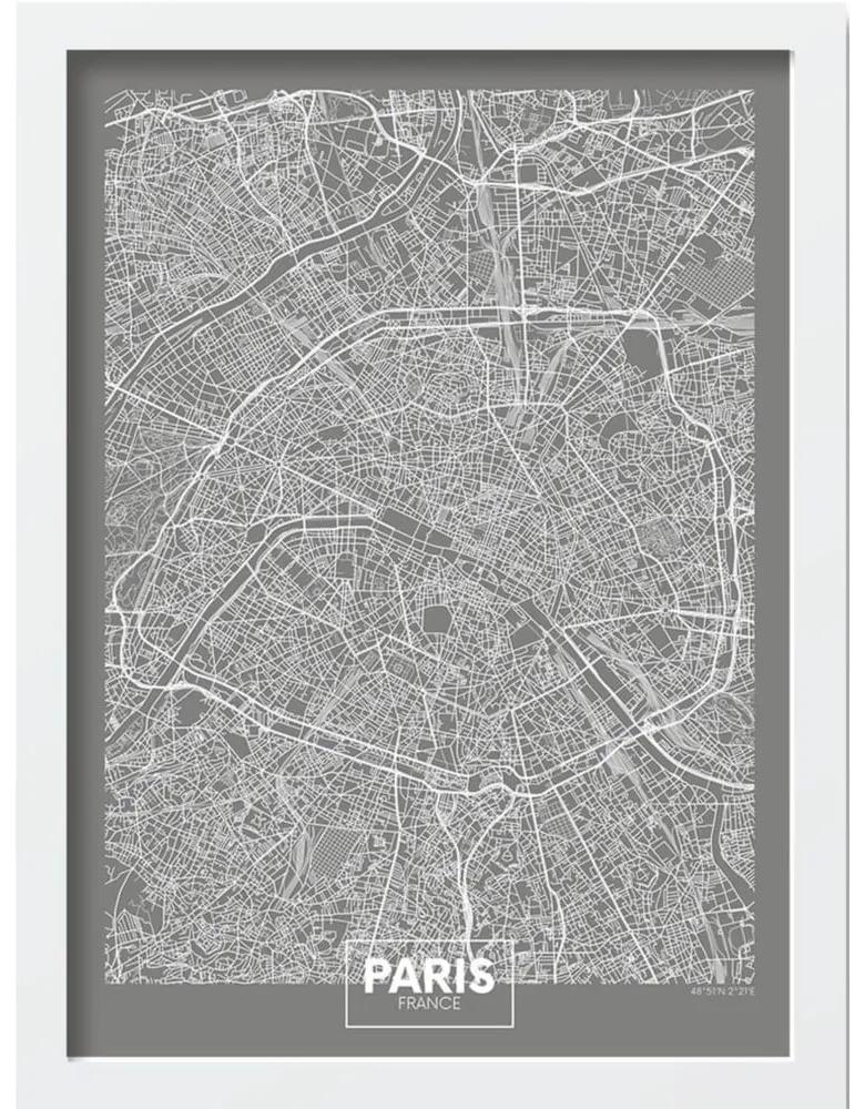 Poster cu ramă 40x55 cm Paris – Wallity