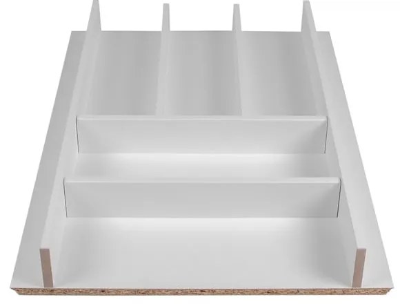 Organizator de tacâmuri alb 33 x 47 cm Wood Line – Elletipi