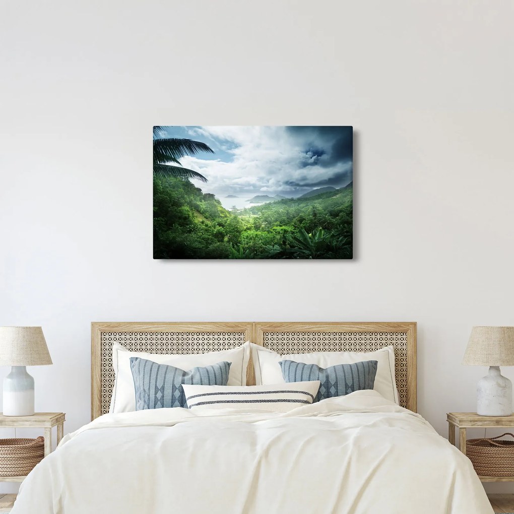 Tablou -Jungla din Seychelles (90x60 cm)