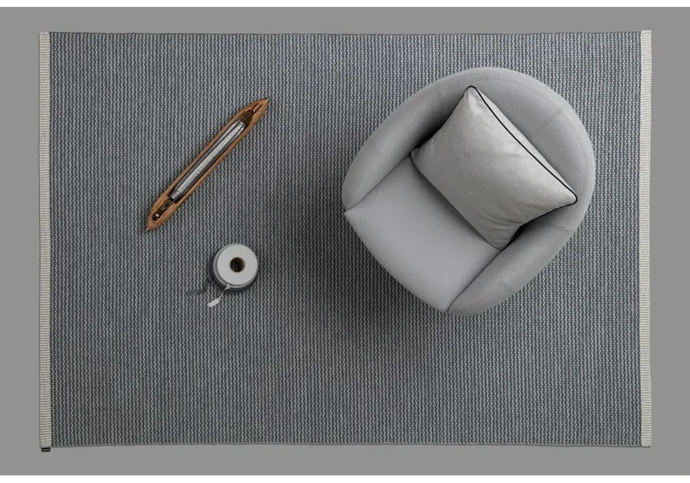 Covor pentru exterior și interior gri 85x160 cm Mono Granit – Pappelina