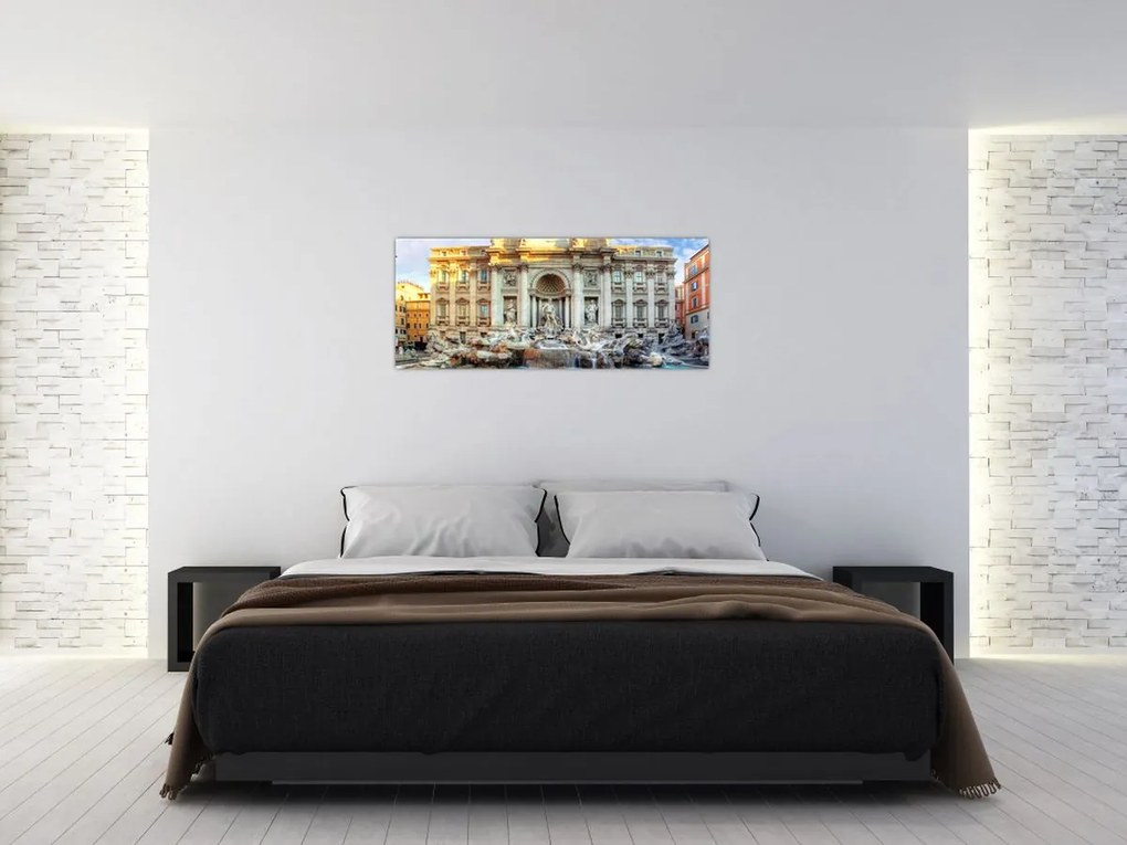 Tablou - Fântâna Trevi (120x50 cm)