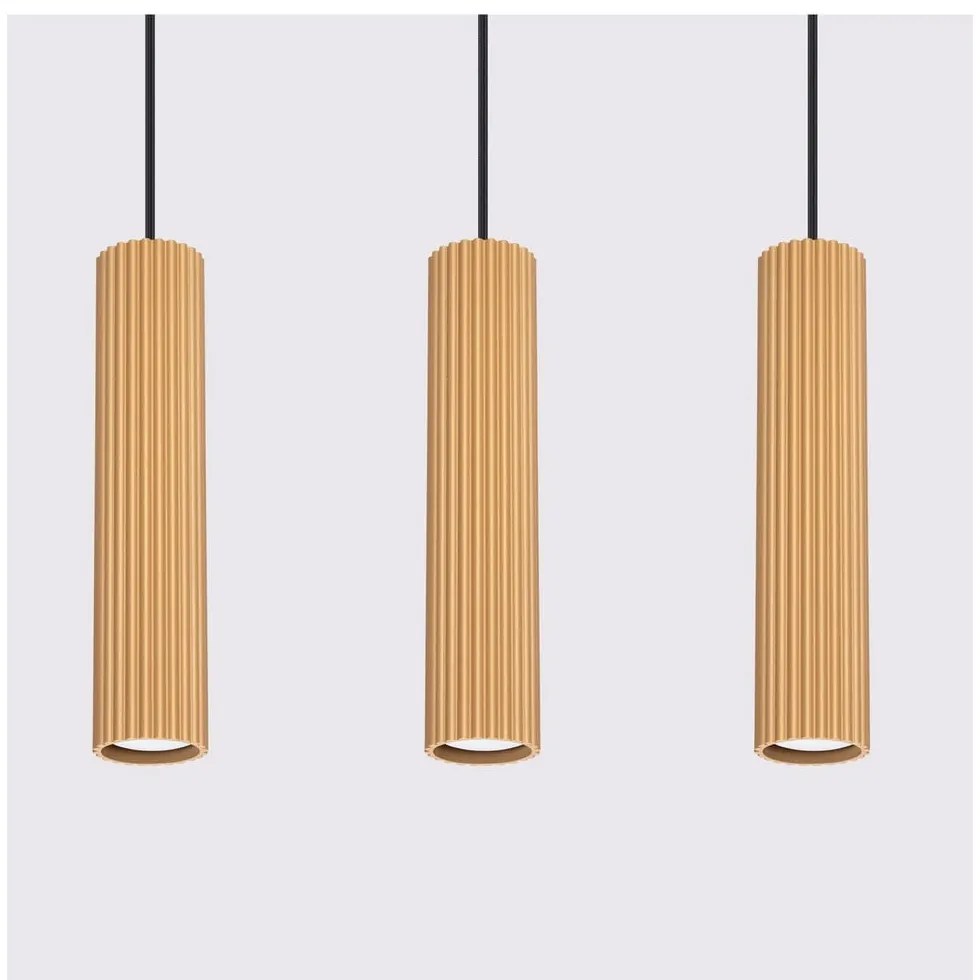 Lustră aurie Gleam – Sollux