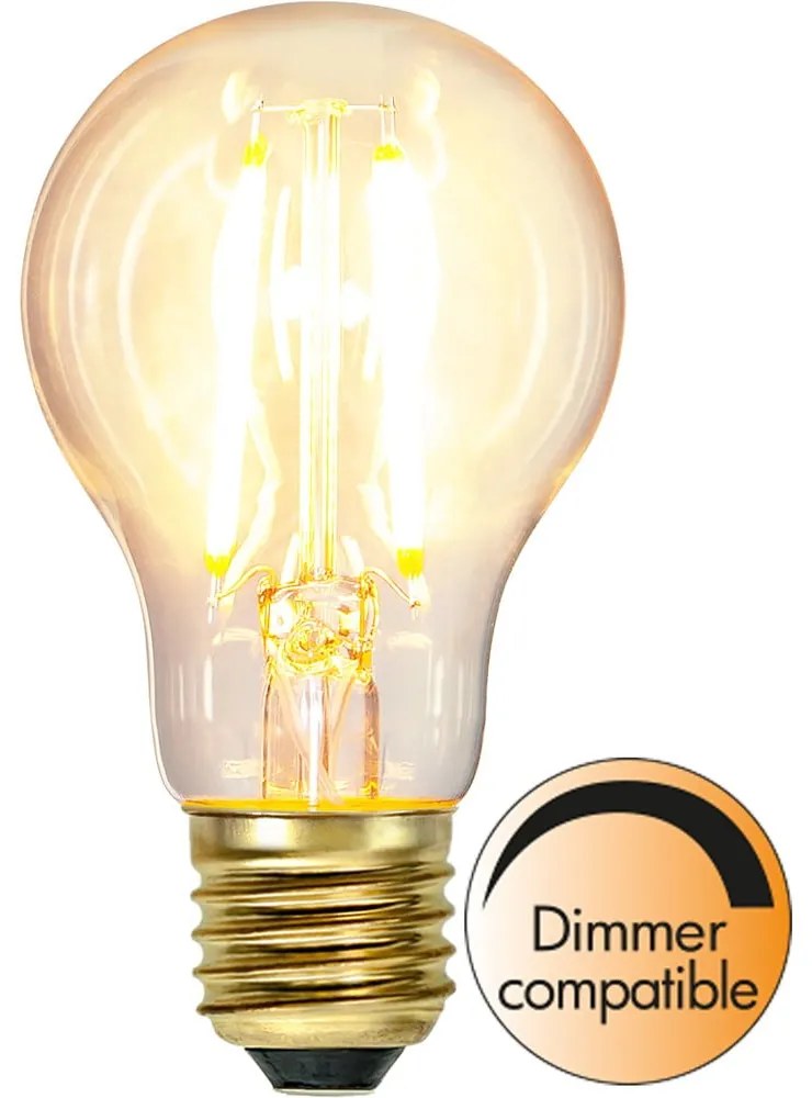 Bec LED cu filament E27, cu lumină caldă și intensitate reglabilă 7 W Soft Glow – Star Trading