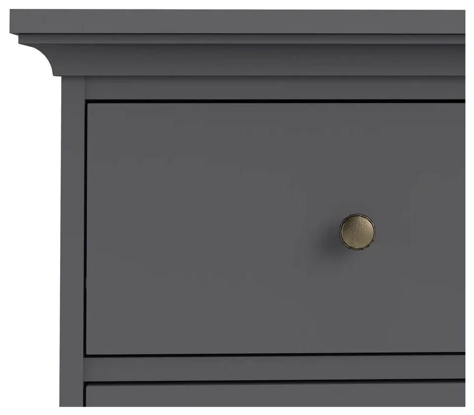 Comodă gri joasă 96x87 cm Paris – Tvilum