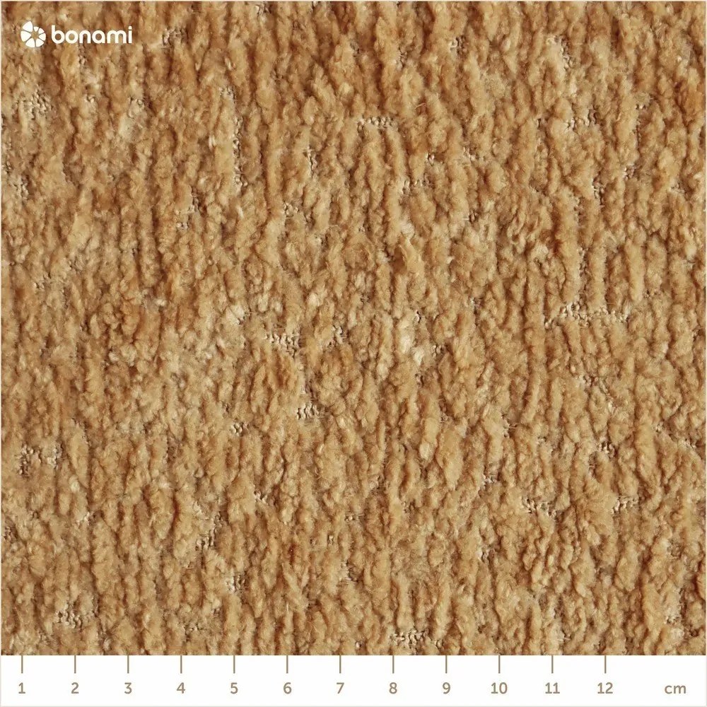 Pat dublu tapițat cu saltea și somieră 160x200 cm în culoarea muștar Noira Slim - Bonami Selection