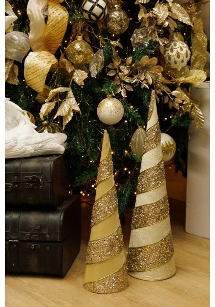 SET 2x decorațiune de Crăciun 40/50 cm pom