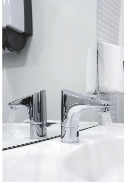 GROHE EUROPLUS E DN 15 - baterie electronică pentru lavoar, crom lucios (36207001)