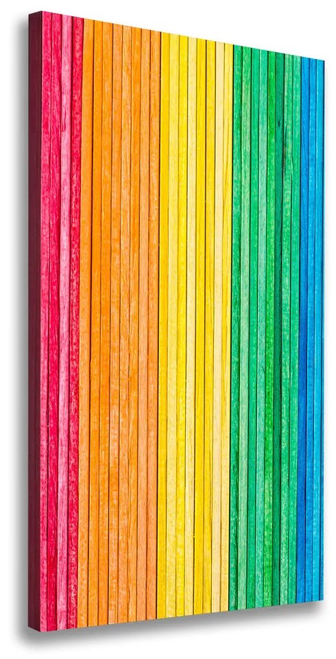 Tablouri tipărite pe pânză Dungi colorate
