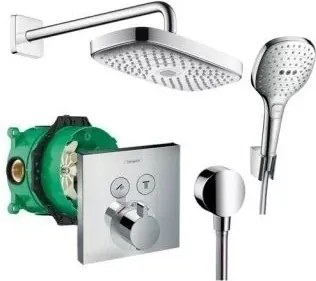 Sistem de dus incastrat Hansgrohe Design Raindance Select E300 crom lucios