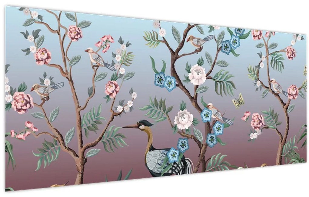 Tablou - Parcul Păsărilor (120x50 cm)