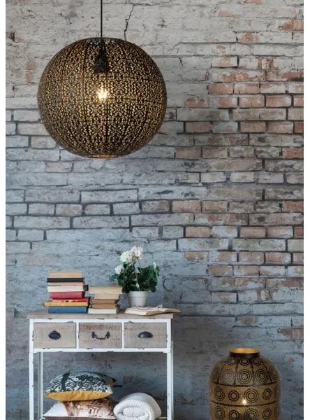 Lucide 78383/40/30 - Lampa suspendata TAHAR 1xE27/60W/230V negru