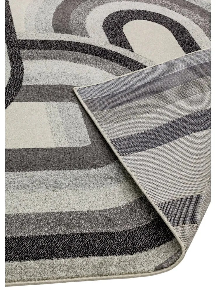 Covor grej 120x170 cm Nova Retro Grey – Asiatic Carpets