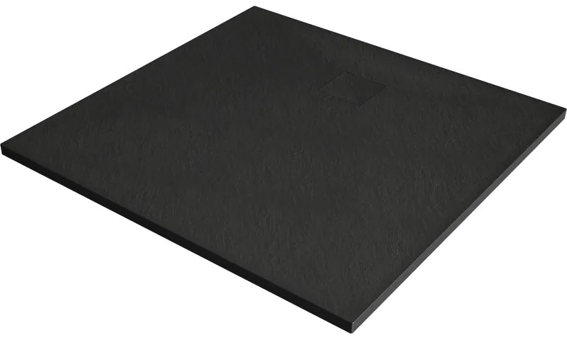 Mexen Bert tavă de duș pătrată SMC 80 x 80 cm, neagră - 4K708080