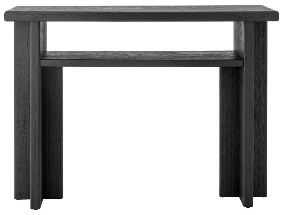 Masă consolă neagră 32x110 cm Cupa – Bloomingville