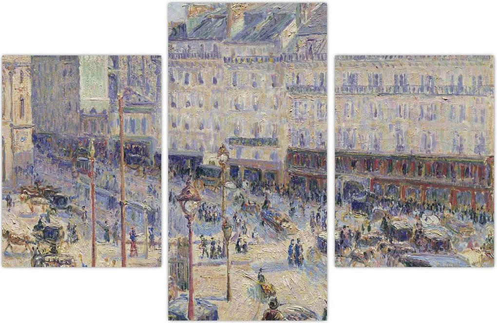 Tablou - Camille Pissarro, The Place du Havre, reproducere (90x60 cm)