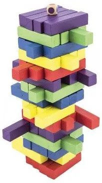 Turnul de jocuri din lemn 60 de piese joc de masă puzzle
