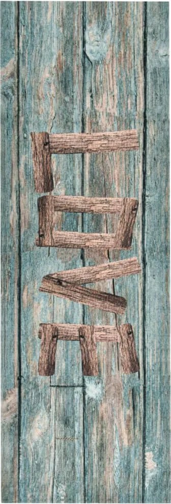 vidaXL Covoraș de bucătărie lavabil, model Love, 45 x 150 cm