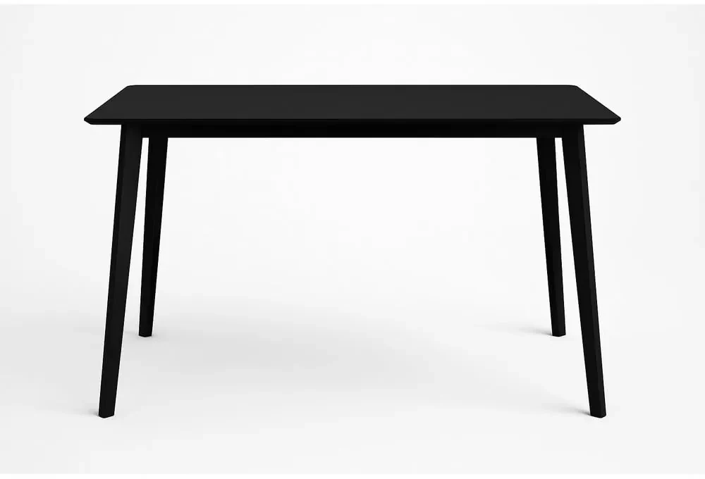Masă de dining cu blat negru 70x120 cm Vojens – Bonami Essentials