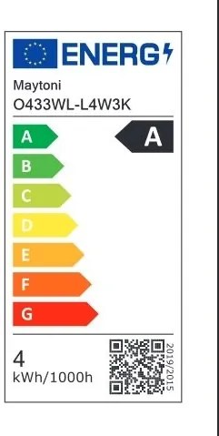 Aplica LED ambientala de exterior IP54 Show grafit