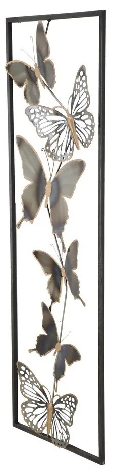 Decorațiune metalică pentru perete Mauro Ferretti Butterflies