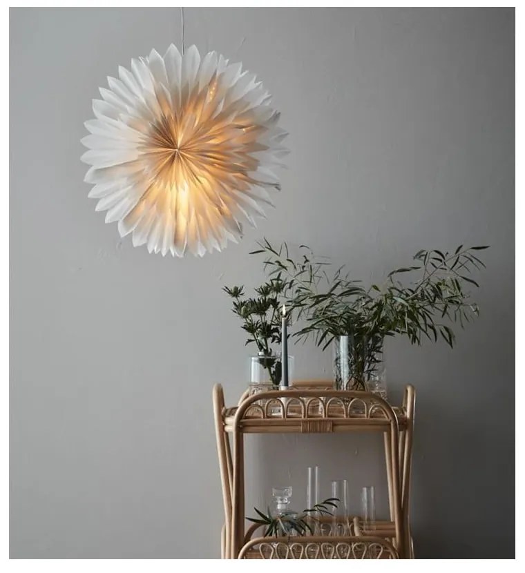 Decorațiune luminoasă de Crăciun gri suspendată Solina – Markslöjd