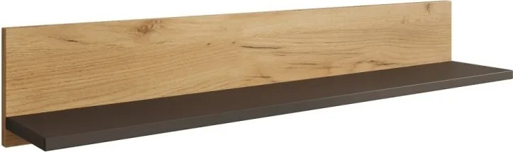 Raft suspendat Ravi, ADRK Furniture (Culoare: Alb / Alb)