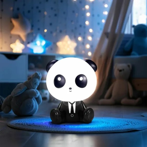 Lampă LED tactilă dimabilă pentru copii PANDA LED/2,5W/3,7V 1200 mAh