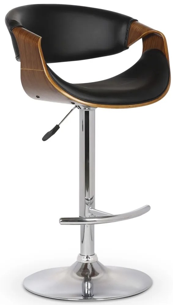 Scaun de bar H100 negru