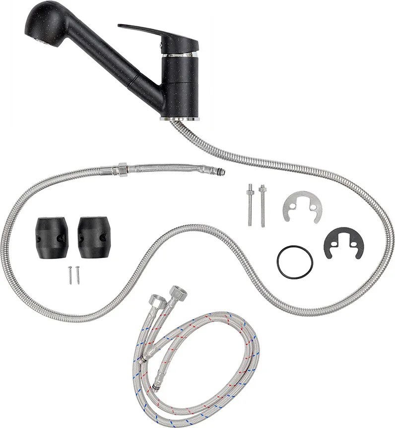 Robinet chiuvetă Carol negru