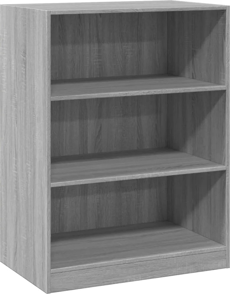 vidaXL Dulap, gri sonoma, 77x48x102 cm, lemn prelucrat