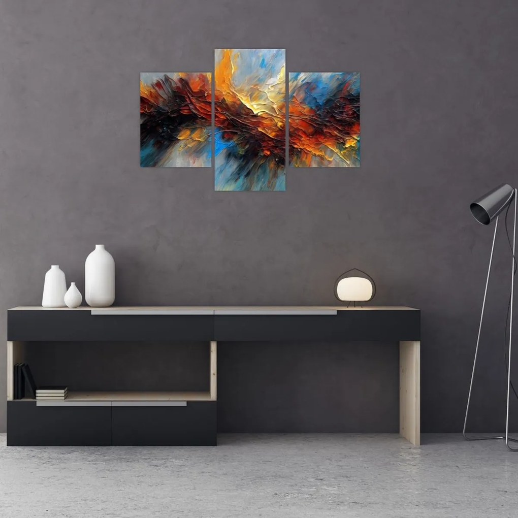 Tablou - Textura culorii (90x60 cm)