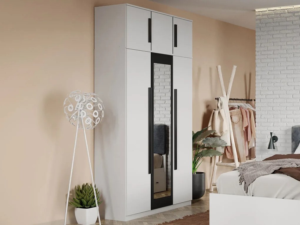 Set mobila dormitor 4 piese Alb Nude C07
