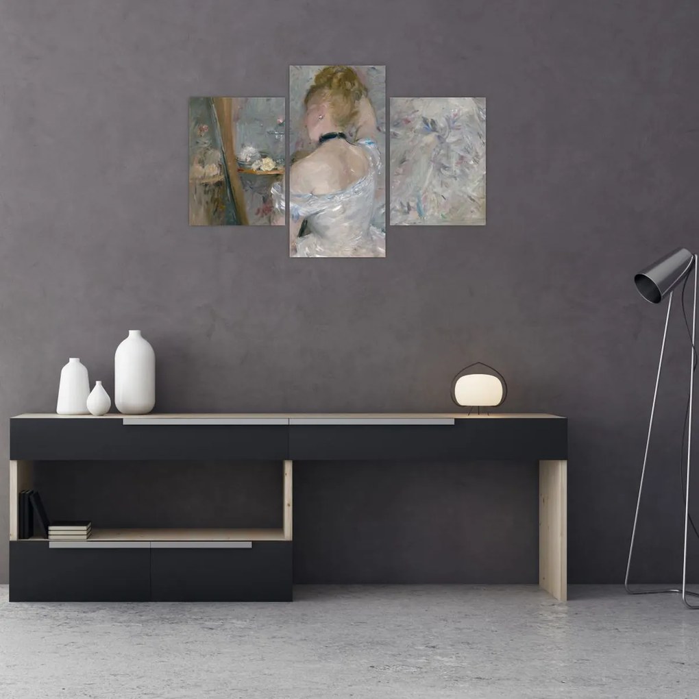 Tablou - Berthe Morisot, Woman at Her Toilette, reproducere (90x60 cm)