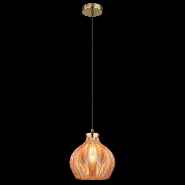 Globo 15898H - Candelabru suspendat pe cablu JESSICA 1xE27/60W/230V Ø 22 cm auriu