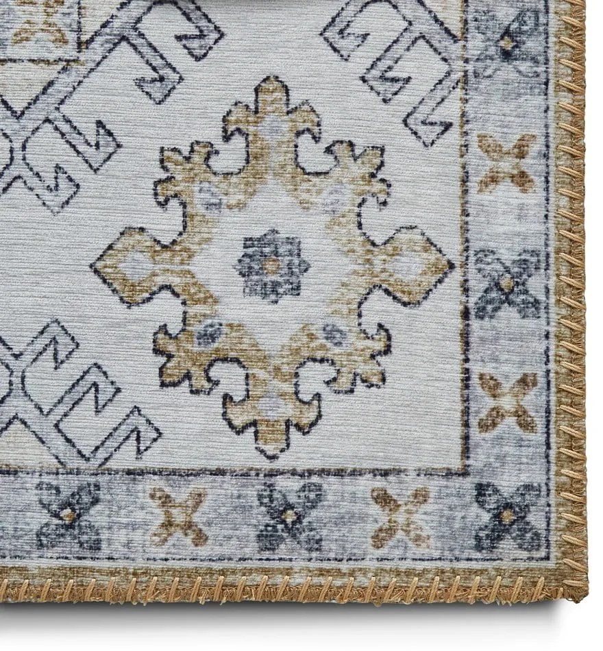 Covor de culoare gri/bej 225x60 cm Topaz - Think Rugs