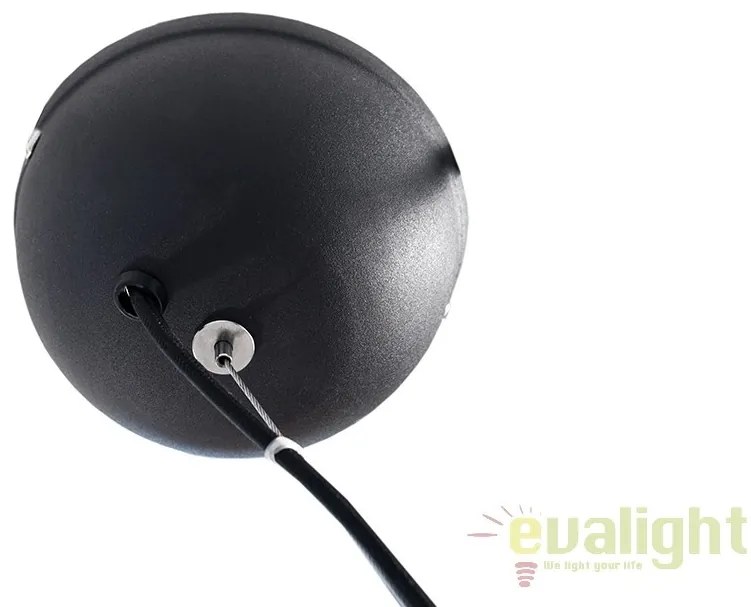 Lustra design modern Infinity negru/ auriu A-36226 VC
