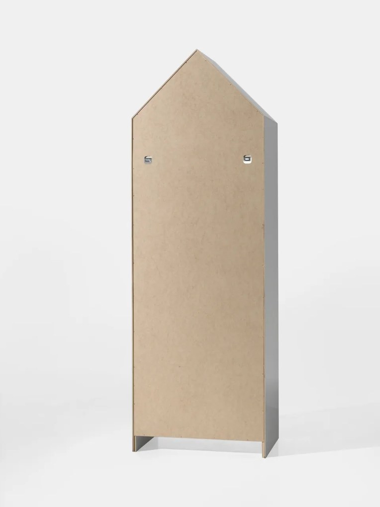 Set 3 Dulapuri pentru Copii Căsuță, Roz, Verde Mentă și Alb, (MDF) – CASAMI – Vipack
