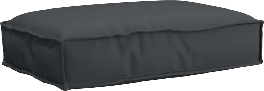 vidaXL Pernă Negru 60 x 40 x 8 cm Material Oxford