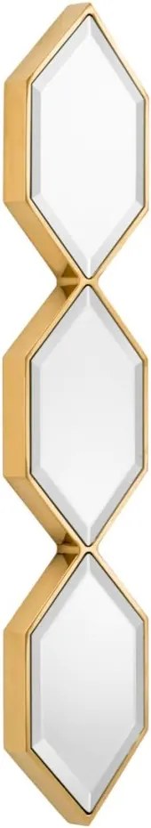 Oglinda decorativa eleganta design modern Saronno auriu 111075 HZ