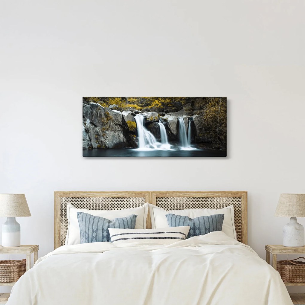 Tablou - Cascade, Lushan, China (120x50 cm)