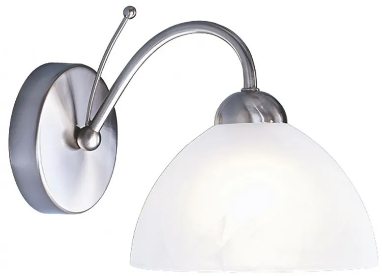 Aplica de perete stil clasic Milanese argintiu 1131-1SS SRT