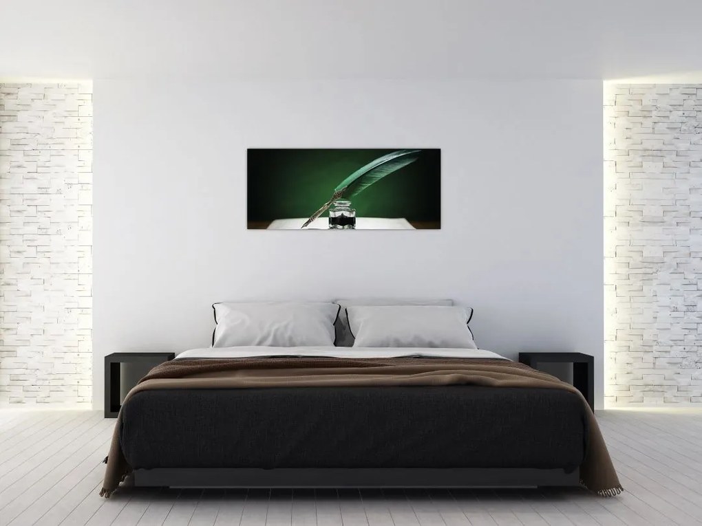 Tablou cu stilou sriind (120x50 cm)